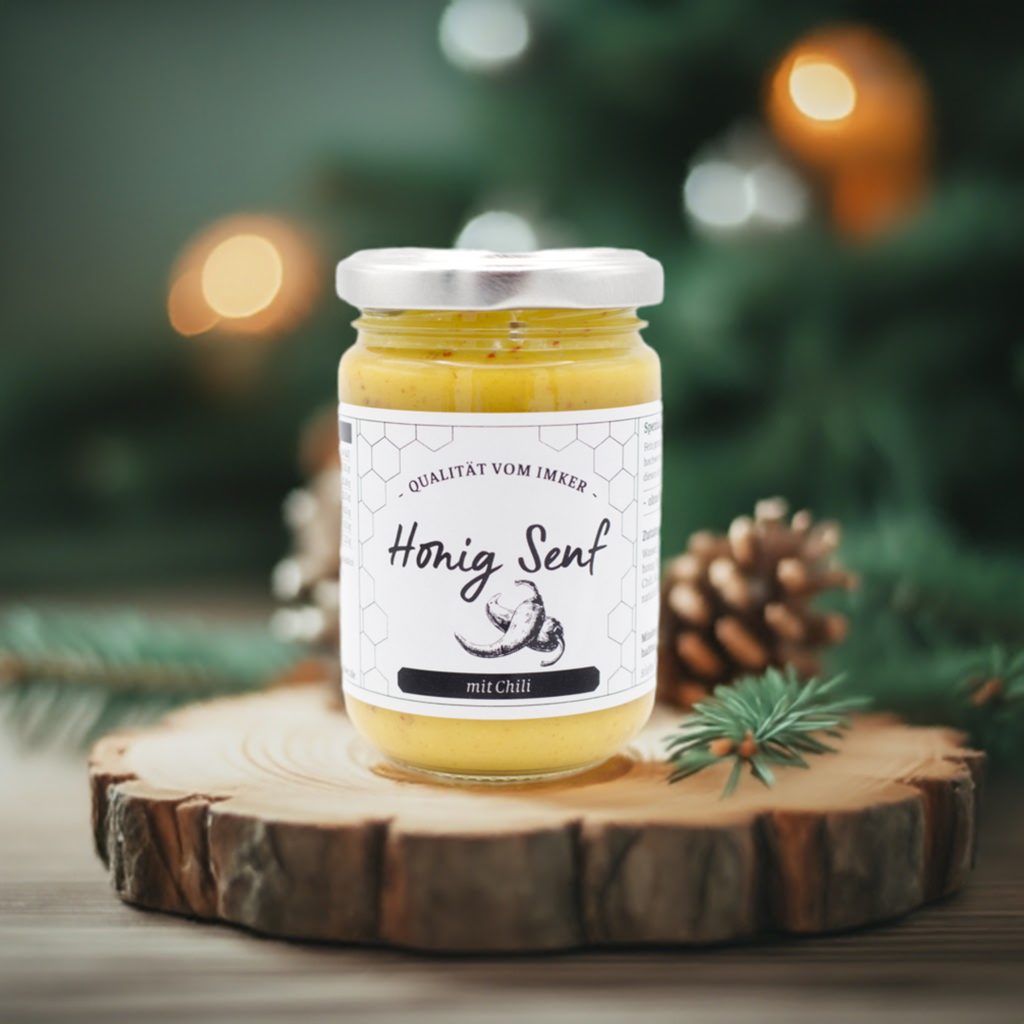 Chili-Senf mit Honig