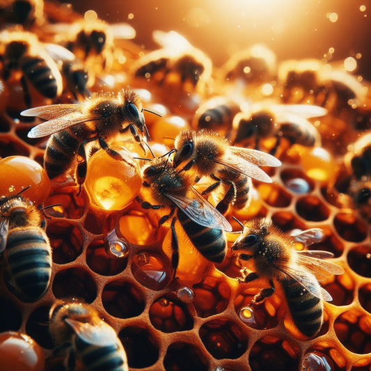 Unsere Bienen ganz nah