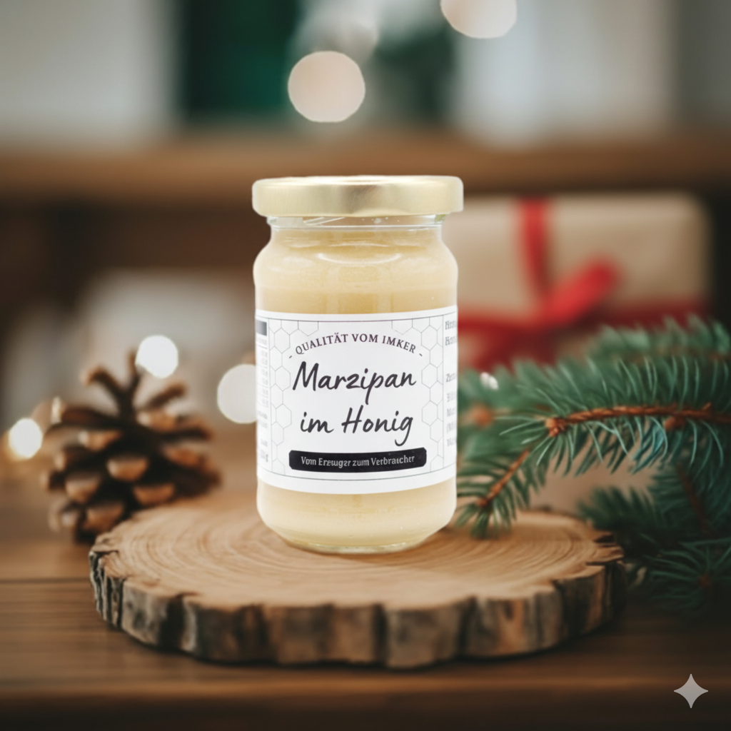 Festlicher Honigzauber: Weihnachts-Set für Genießer 4x 120 Gramm